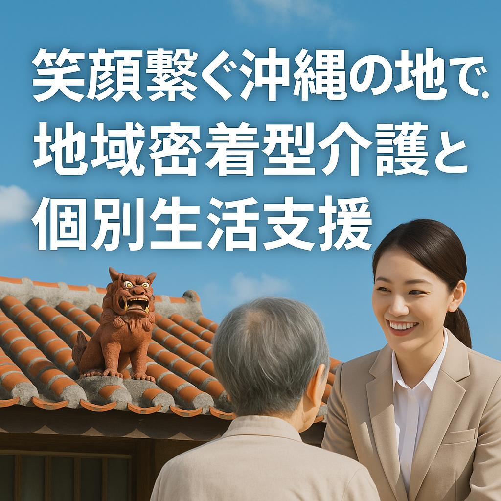 笑顔繋ぐ沖縄の地で。地域密着型介護と個別生活支援
