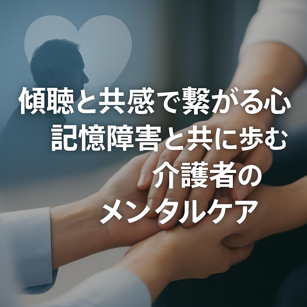 傾聴と共感で繋がる心：記憶障害と共に歩む介護者のメンタルケア