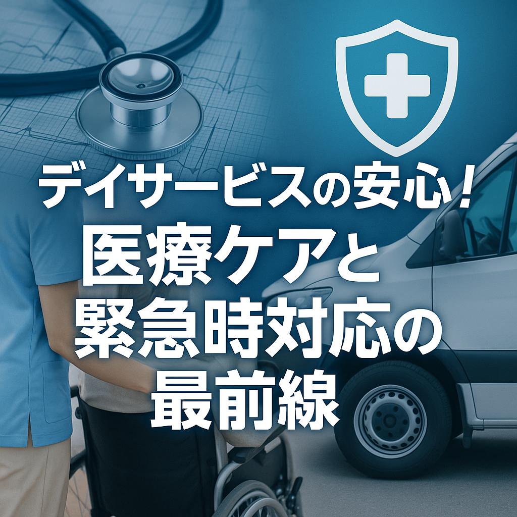 デイサービスの安心！医療ケアと緊急時対応の最前線