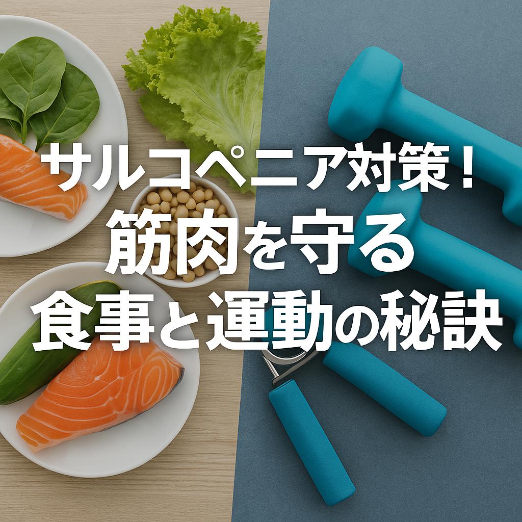サルコペニア対策！筋肉を守る食事と運動の秘訣
