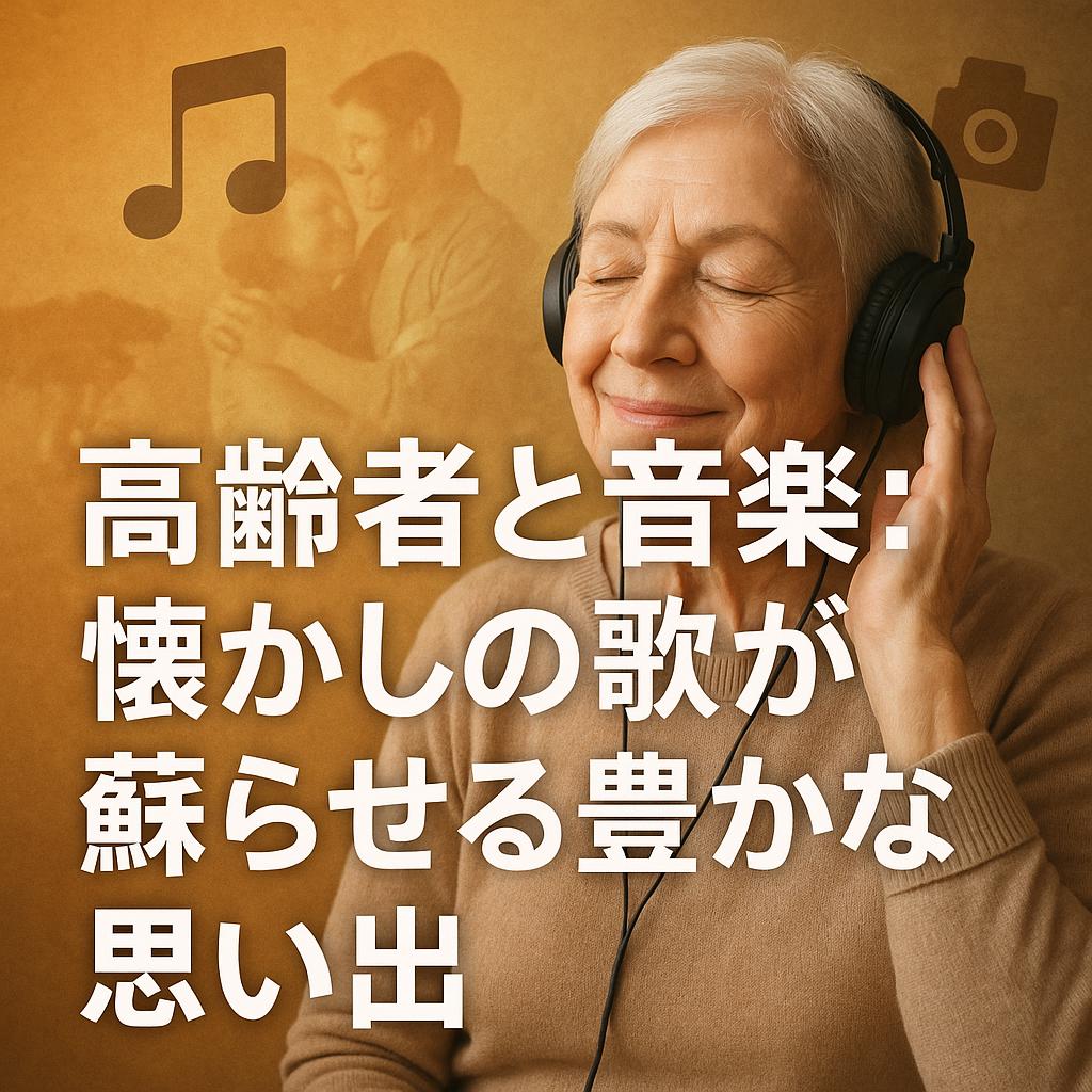 高齢者と音楽：懐かしの歌が蘇らせる豊かな思い出