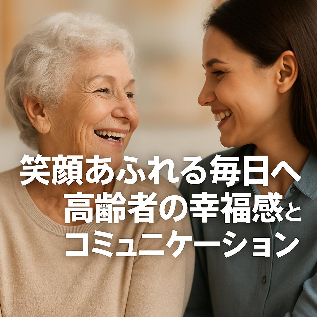 笑顔あふれる毎日へ:高齢者の幸福感とコミュニケーション