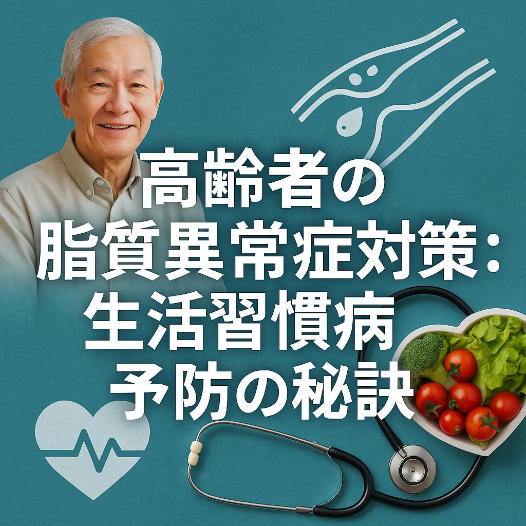 高齢者の脂質異常症対策：生活習慣病予防の秘訣