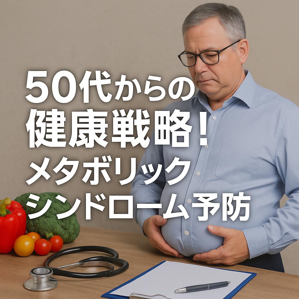 50代からの健康戦略！メタボリックシンドローム予防