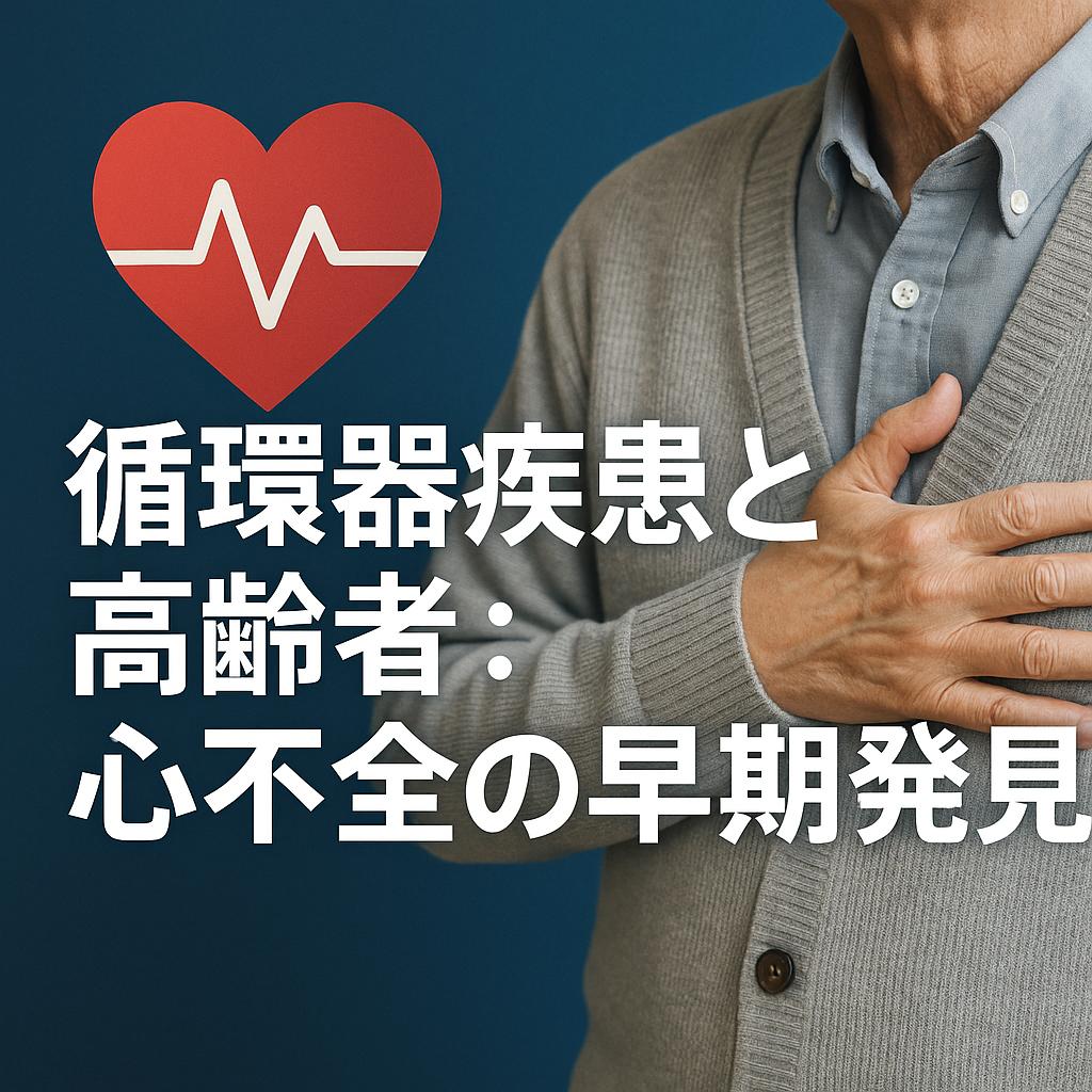 循環器疾患と高齢者:心不全の早期発見