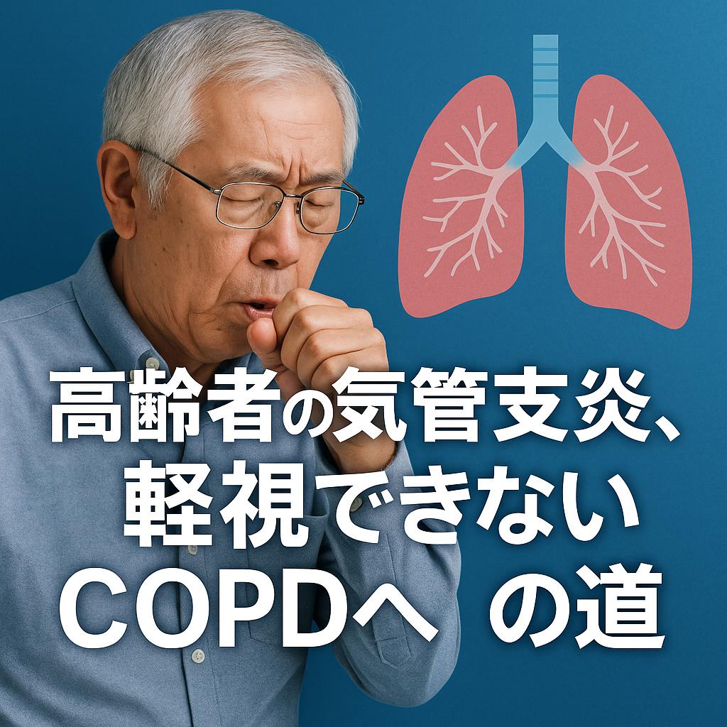 高齢者の気管支炎、軽視できないCOPDへの道