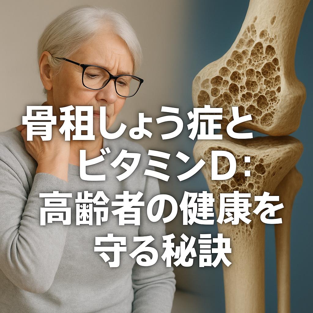 骨粗しょう症とビタミンD:高齢者の健康を守る秘訣