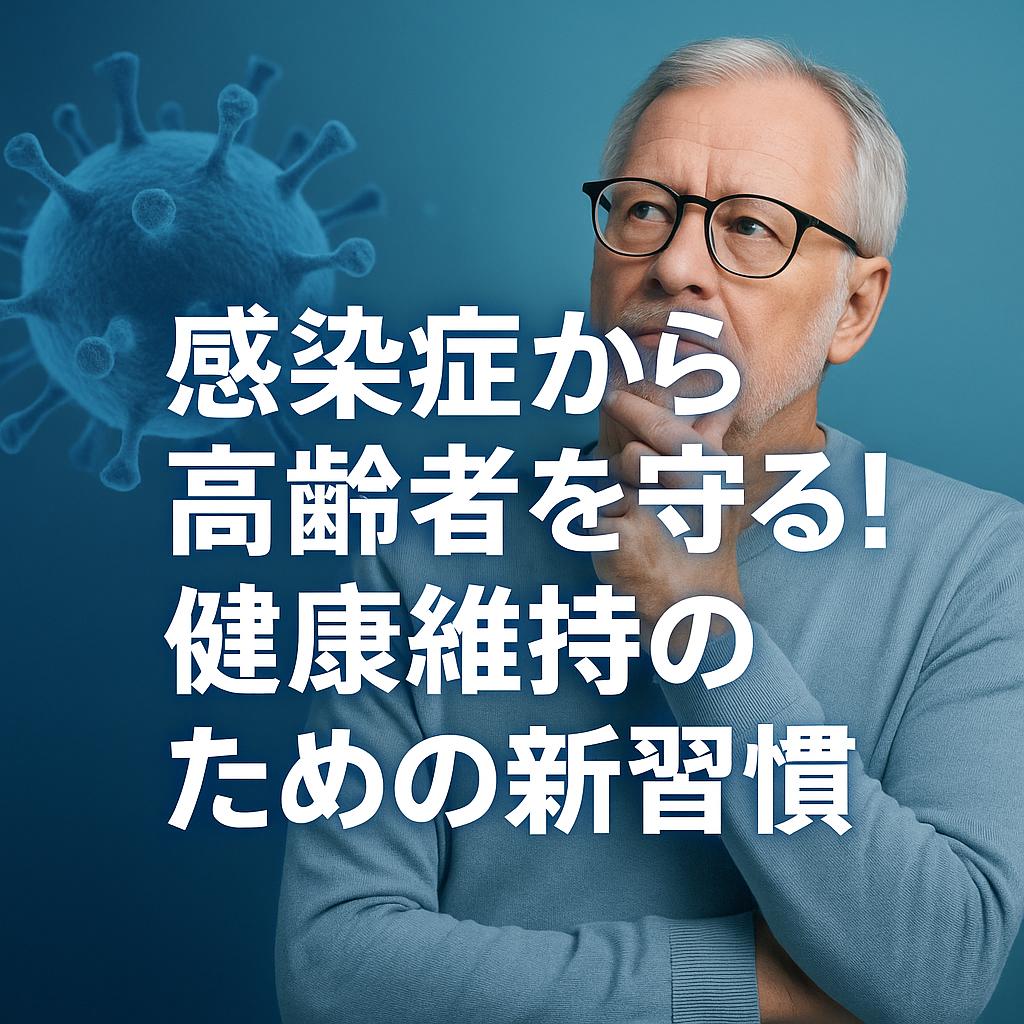 感染症から高齢者を守る！健康維持のための新習慣