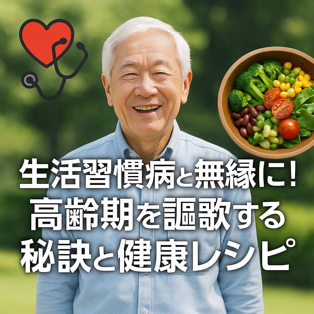 生活習慣病と無縁に！高齢期を謳歌する秘訣と健康レシピ