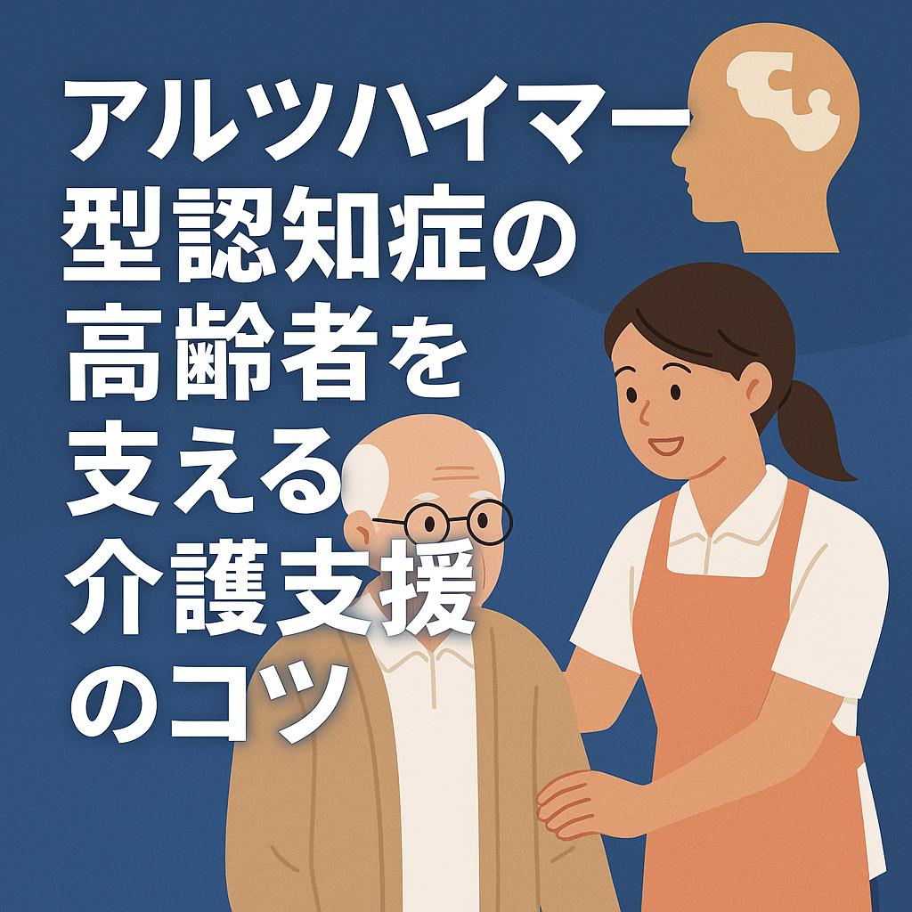 アルツハイマー型認知症の高齢者を支える介護支援のコツ