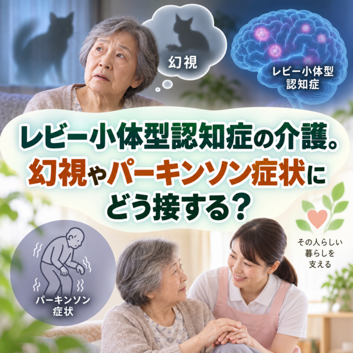 レビー小体型認知症の介護。幻視やパーキンソン症状にどう接する？