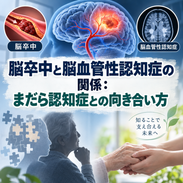 脳卒中と脳血管性認知症の関係：まだら認知症との向き合い方