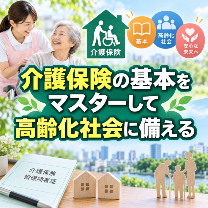 介護保険の基本をマスターして高齢化社会に備える
